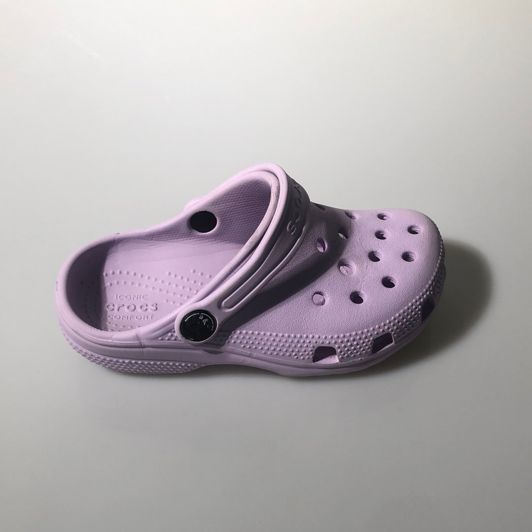 Lila crocs discount