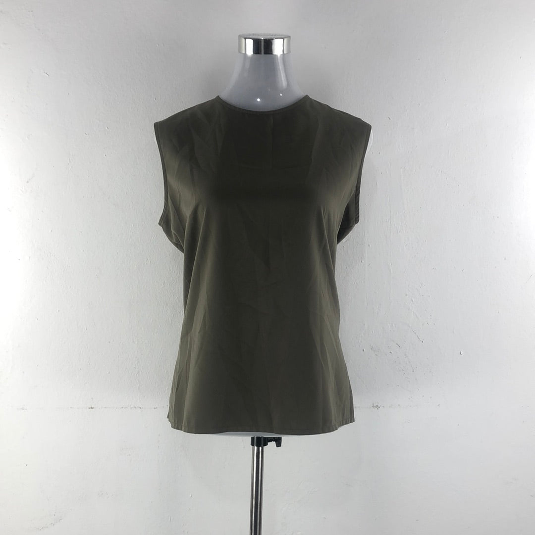 Blusa verde militar hot sale