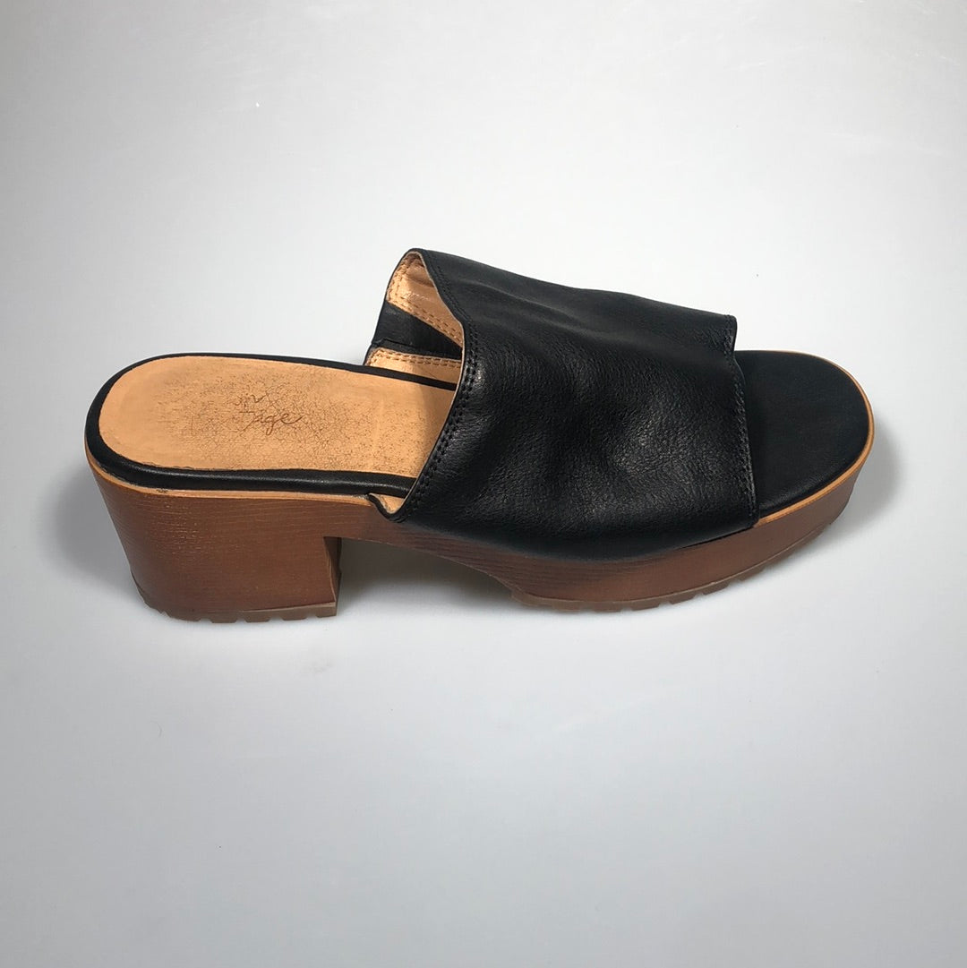 Zapatilla Negro Crown Vintage