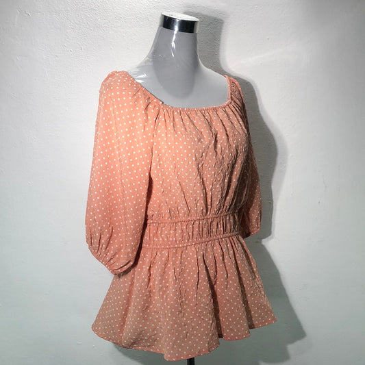 Blusa Rosado de Lunares Oddi