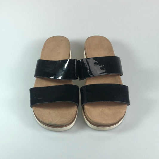 Sandalia Negro Pu Upper