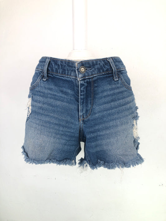 Short De mujer Azul Hollister