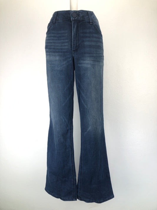 Pantalon Azul Palazzo Jeans democracy