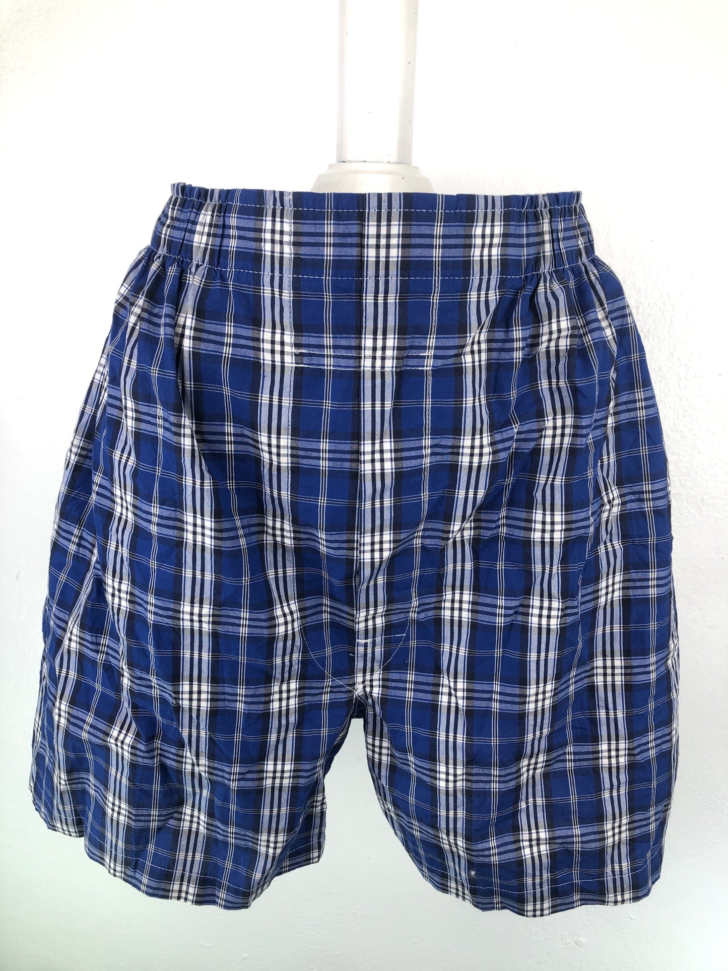 Boxer Azul de Cuadro Brooks Brothers