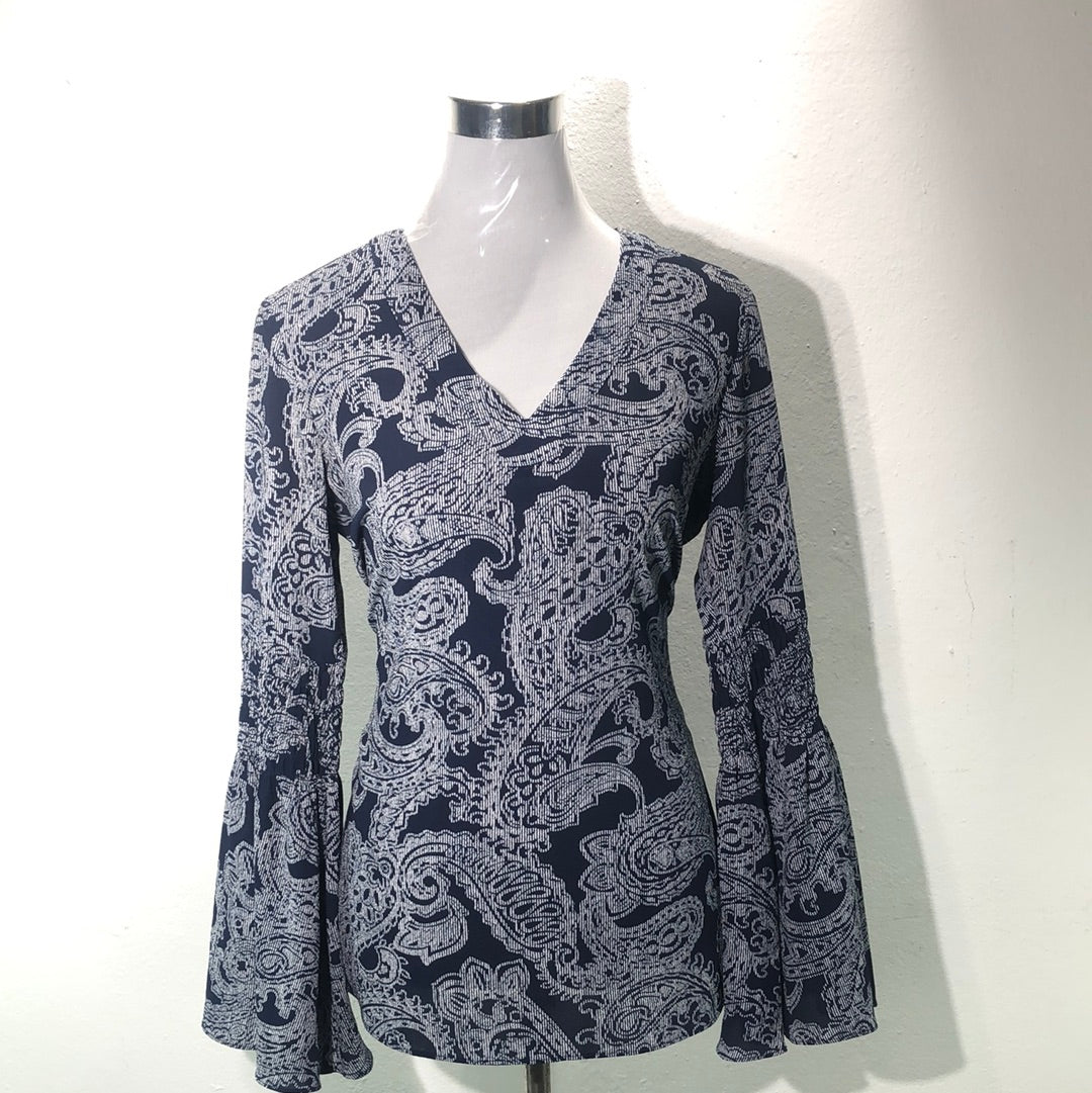 Blusa Azul Marino Michael Kors