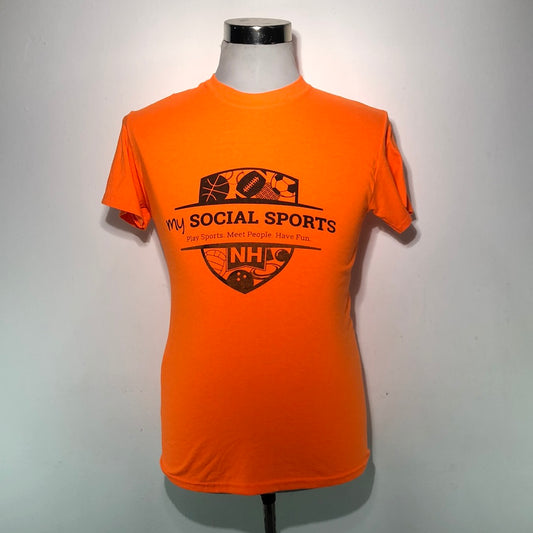 Camiseta Naranja Gildan