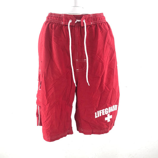 Short de Hombre Rojo Lifeguard