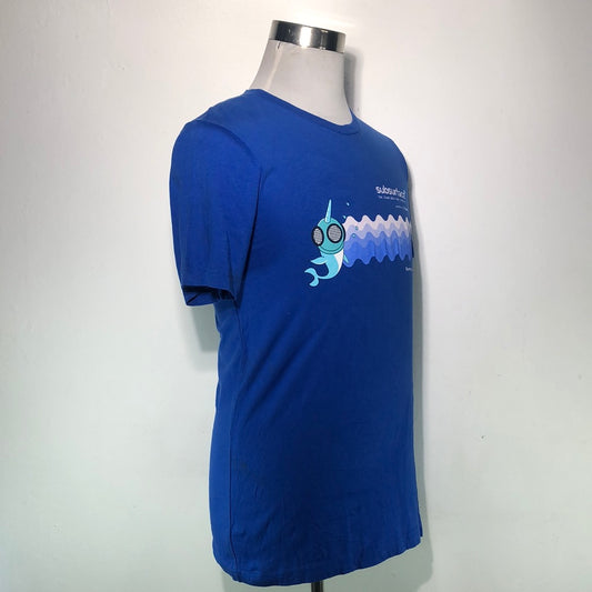 Camiseta Azul Canvas