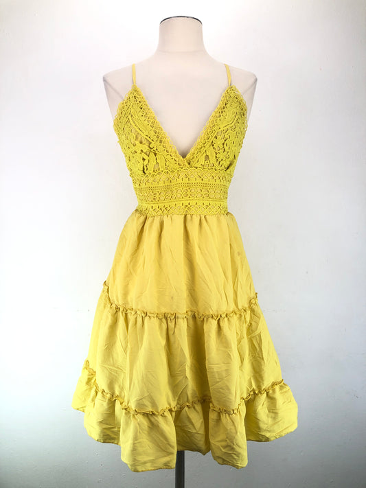 Vestido Amarillo Variangis