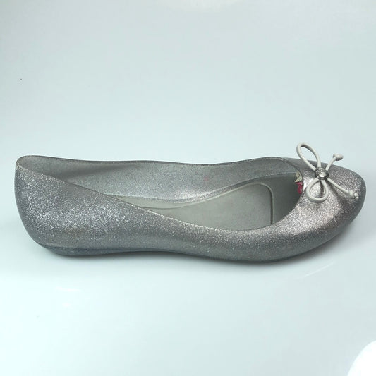 Zapatos Gris Brillo Mel