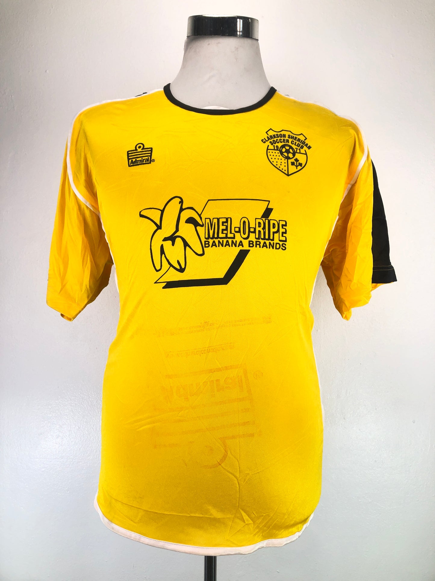 Camiseta Amarillo Deportivo Admiral