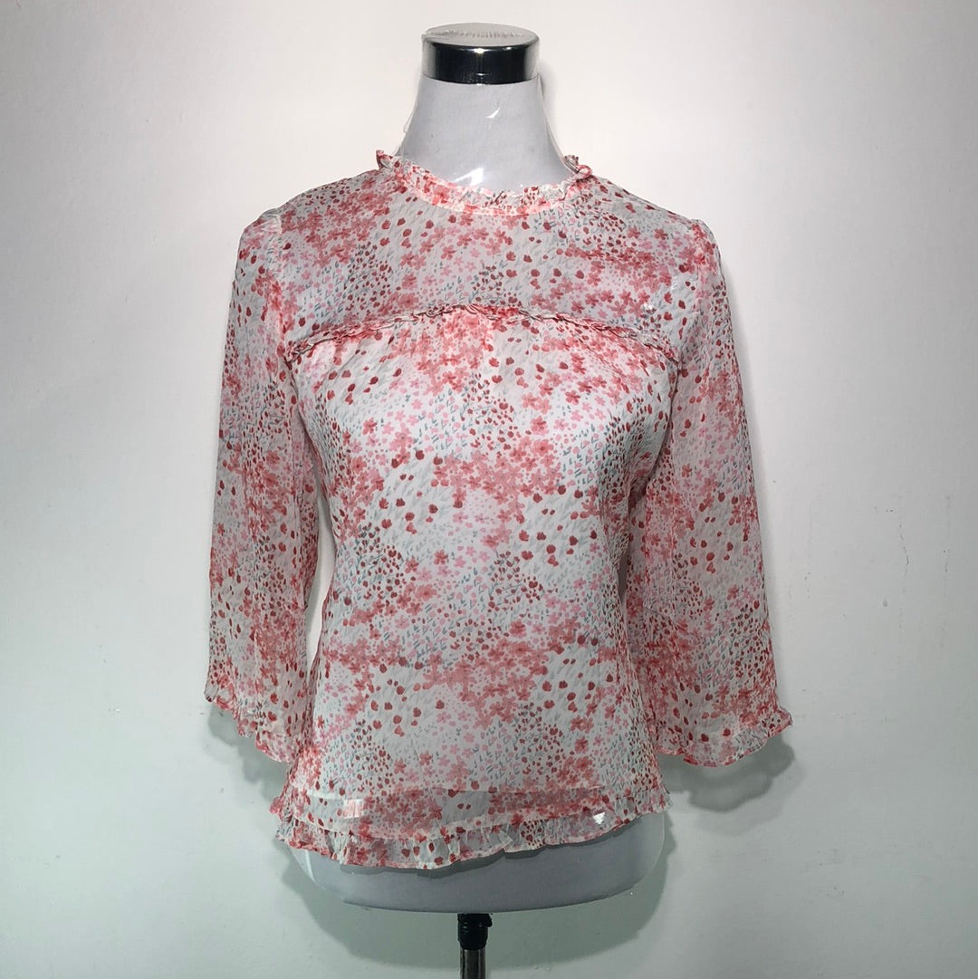 Blusa Rosado de Flores Cece