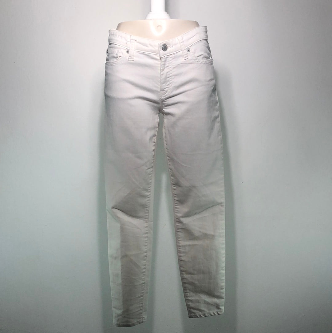 Pantalon Jeans Blanco Gap