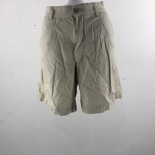 Short de Hombre Crema Washed Stoned Beaten