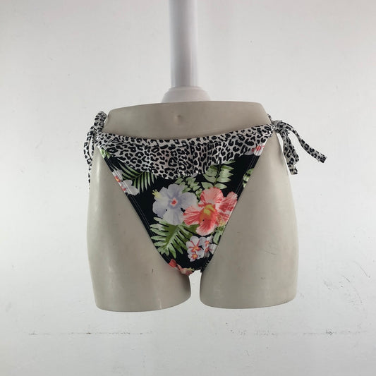 Panti de Baño Negro de Flores