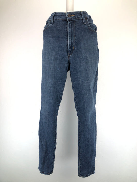 Pantalon Azul Jeans High Rise Skinny