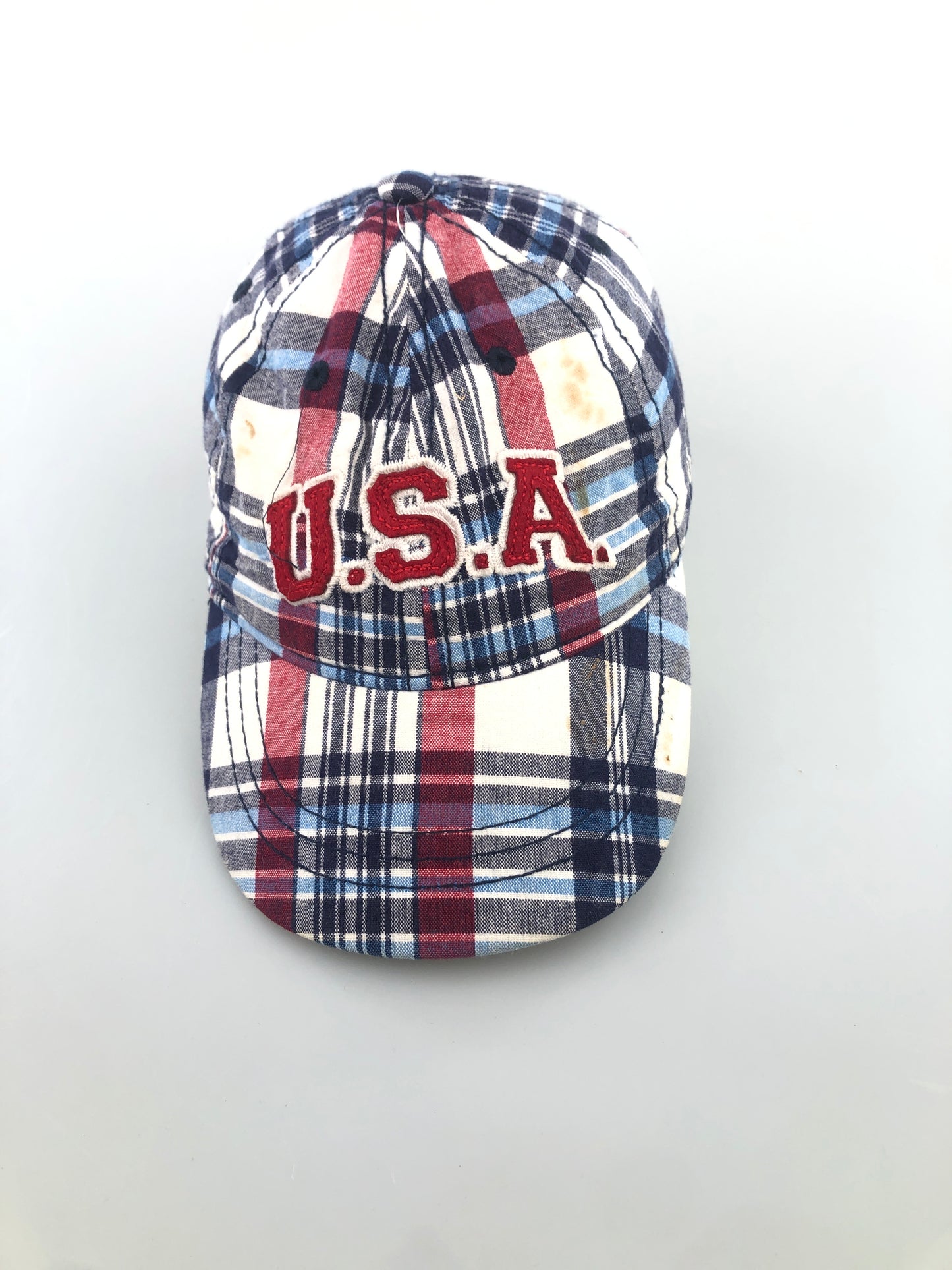 Gorra Multicolor Cuadro U.S.A