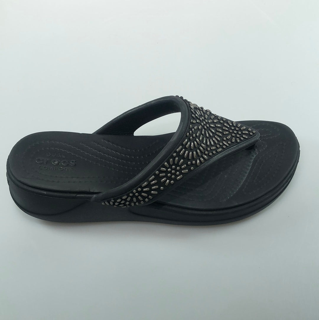 Sandalia Negro Crocs