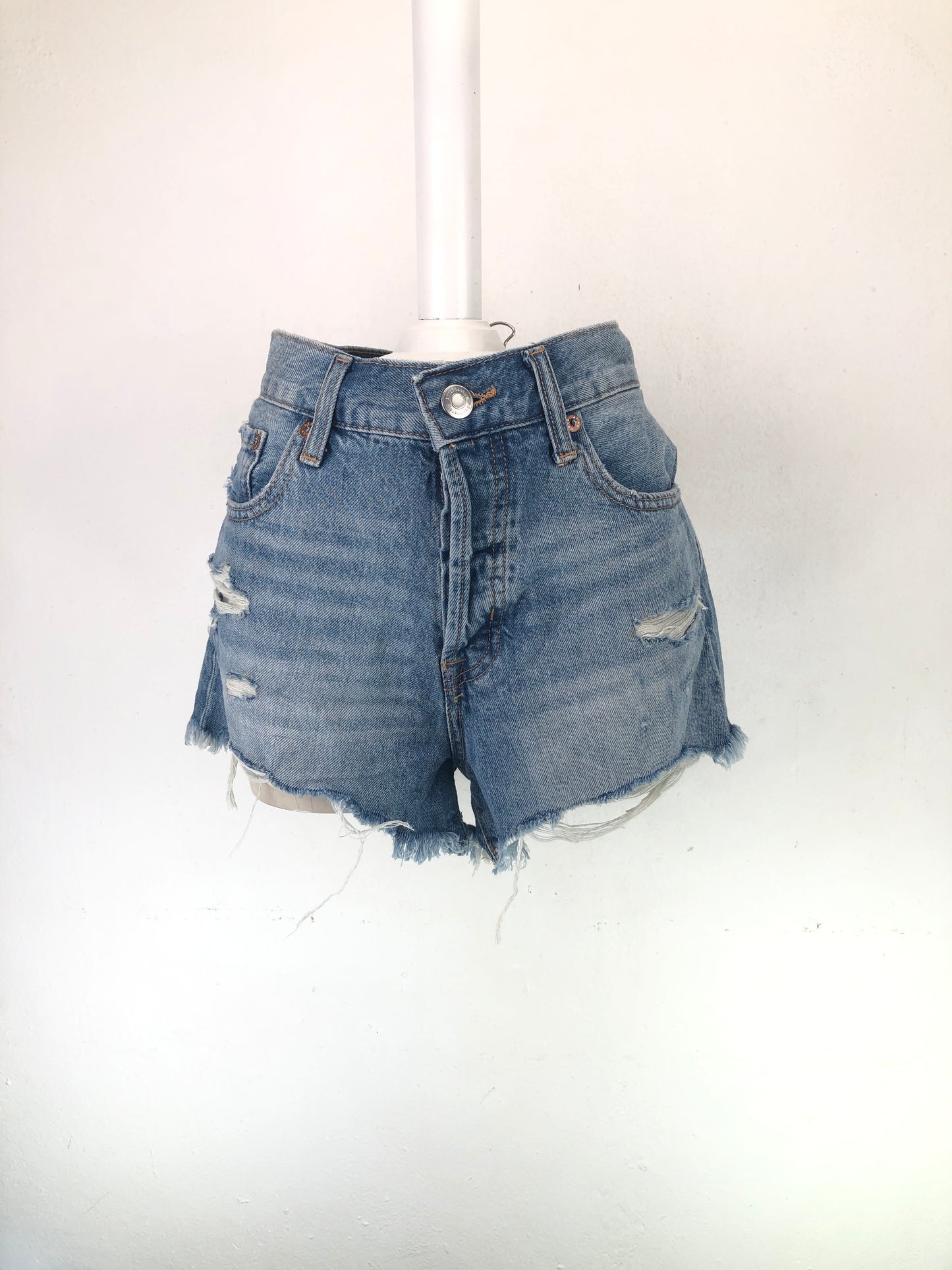 short azul de mujer Aeropostale