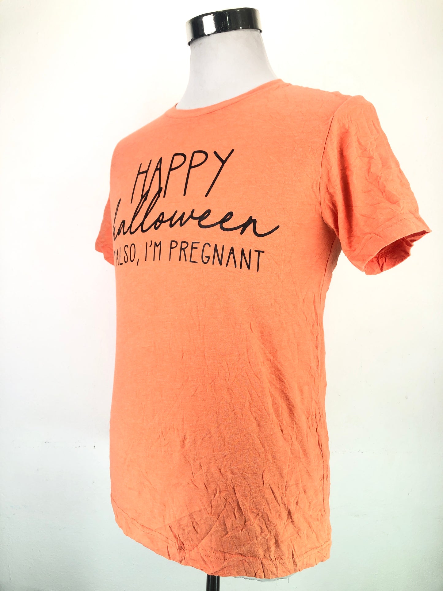 Camiseta Naranja Canvas