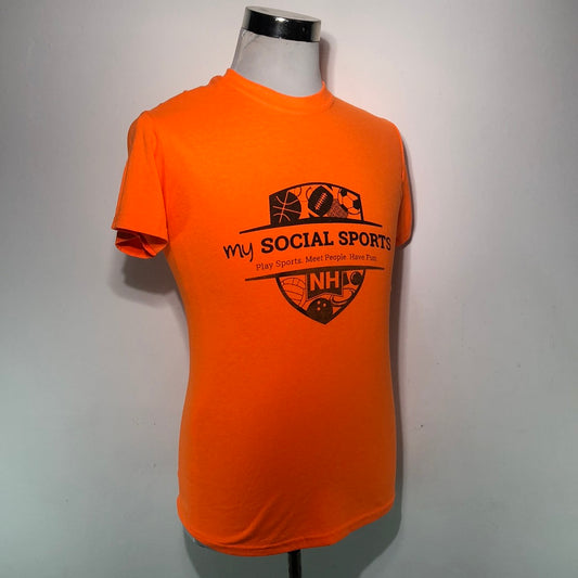 Camiseta Naranja Gildan