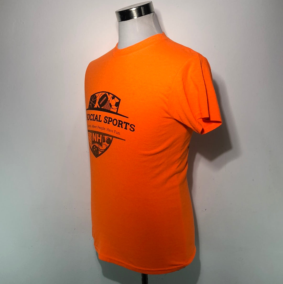 Camiseta Naranja Gildan