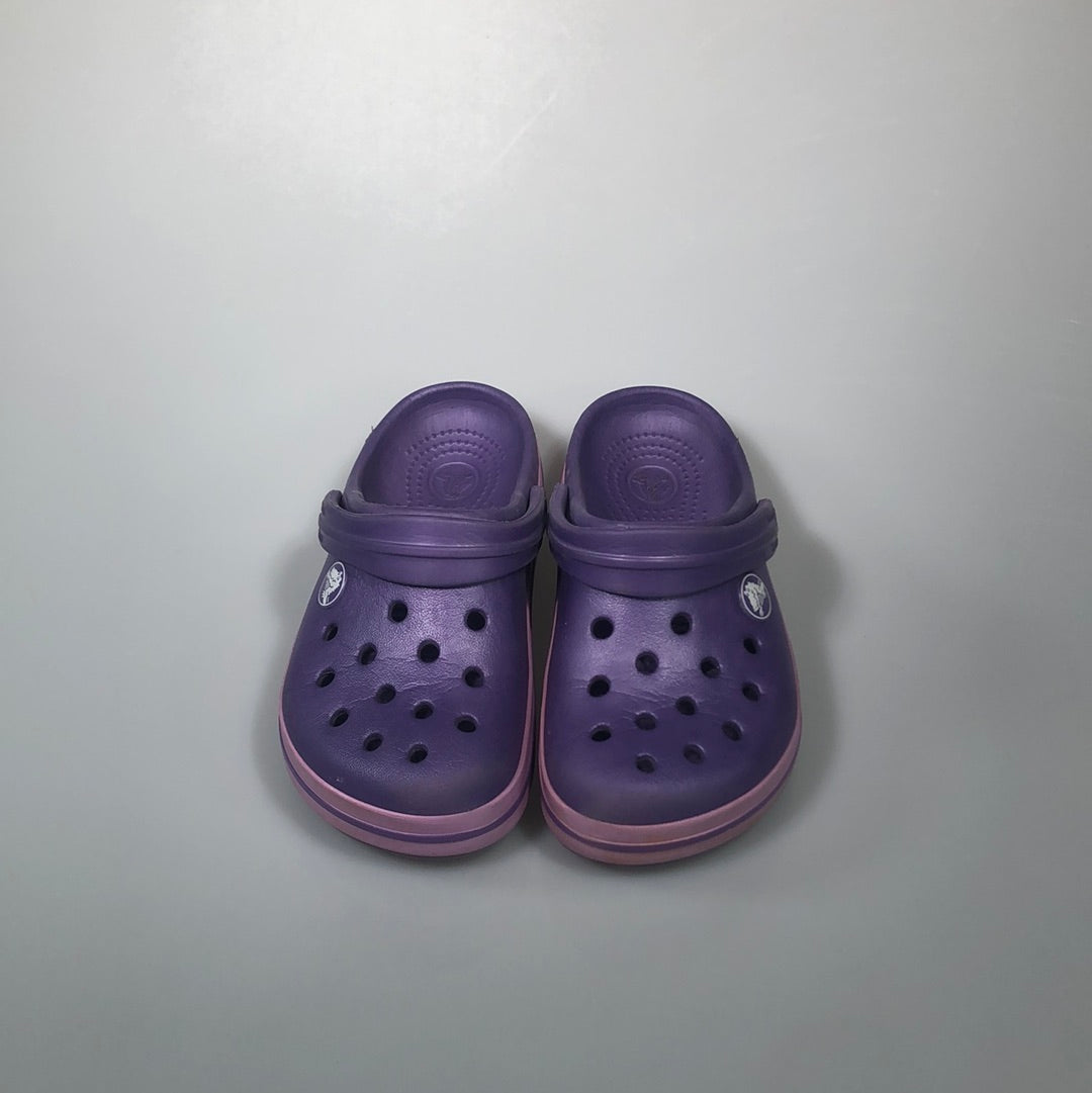 Sandalia Morado Crocs