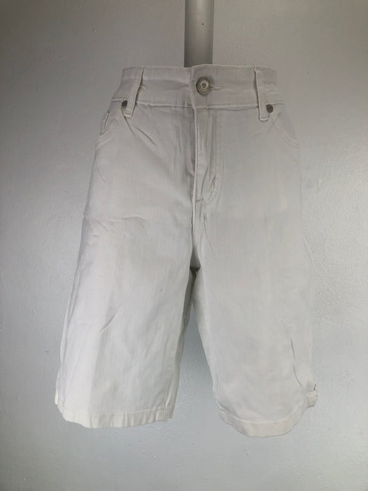 Short Blanco Jeans Code Bleu