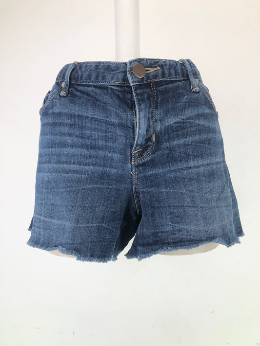 Short Azul Oscuro De Mujer Premium Denim