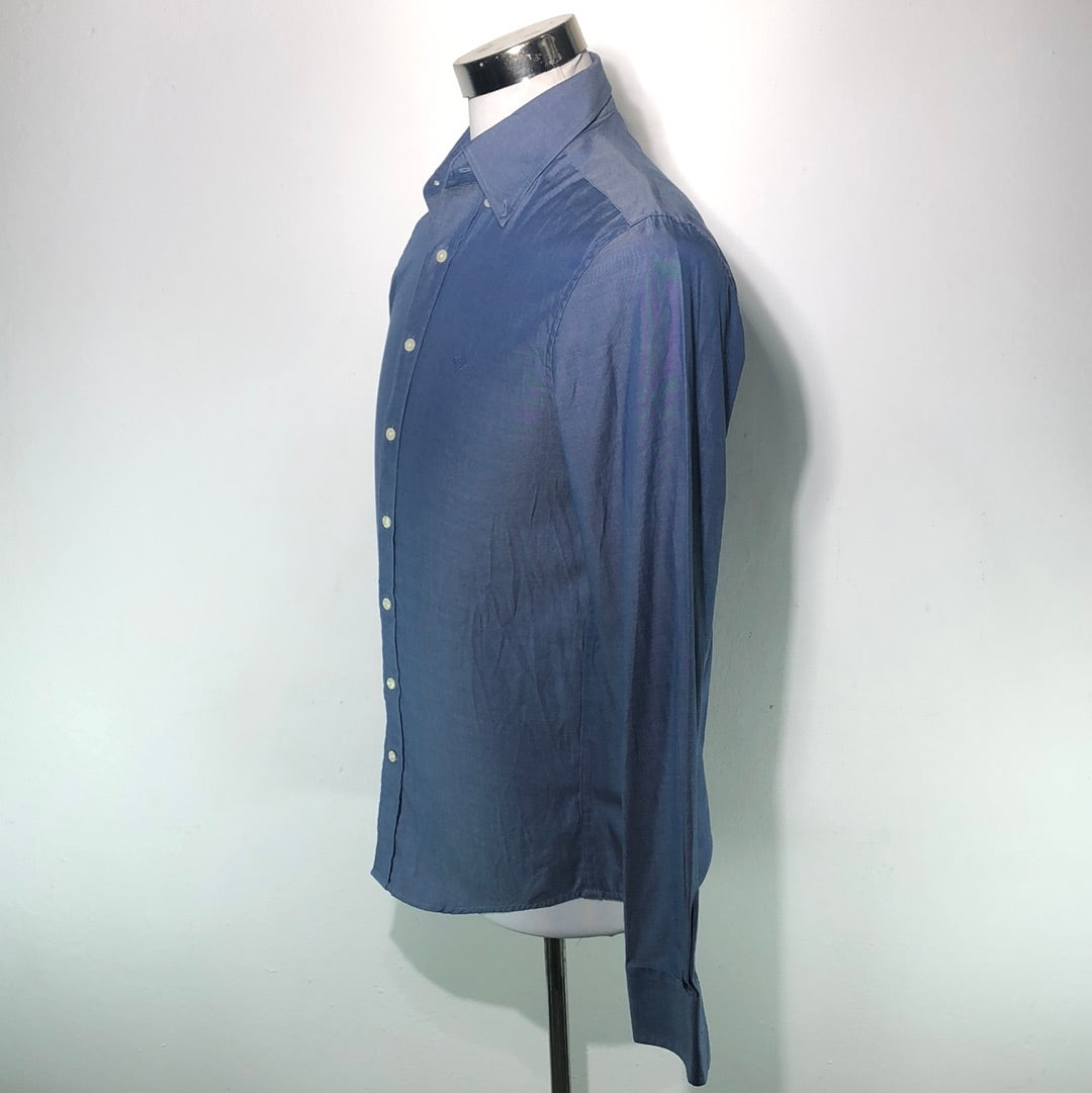 Camisa Jeans Azul Gant