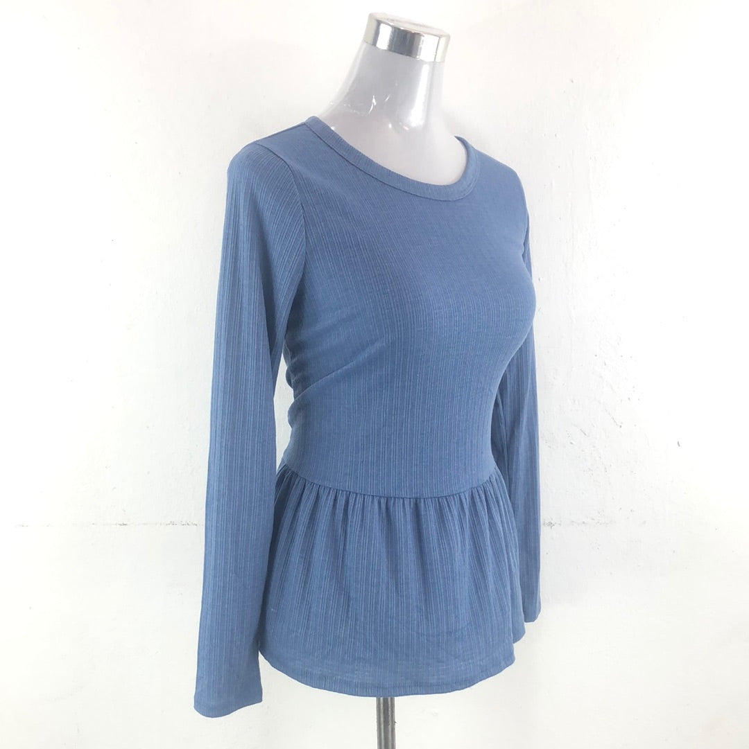 Blusa Azul Caution To The Wind