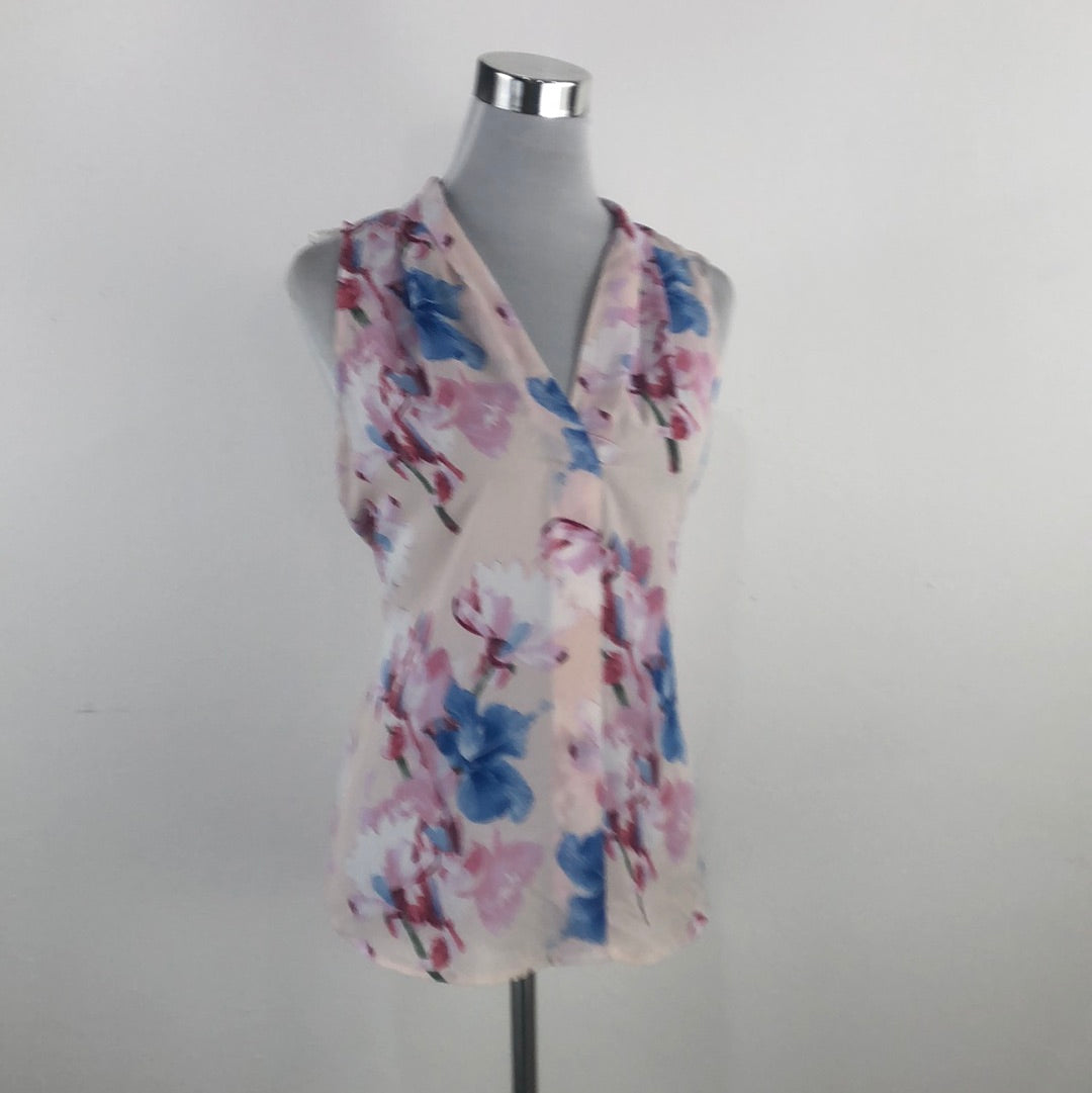 Blusa Rosado de Flores Vince Camuto