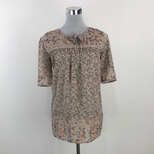 Blusa Crema de Flores Suzanne Betro