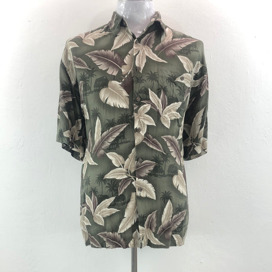 Camisa de hombres Moda Campia Verde