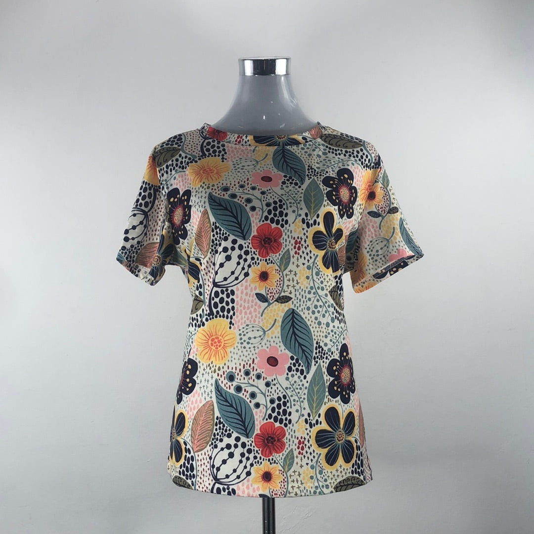 Blusa Crema de Flores Emery Rose