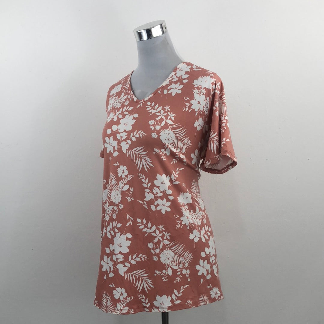 Blusa   Nude de Flores