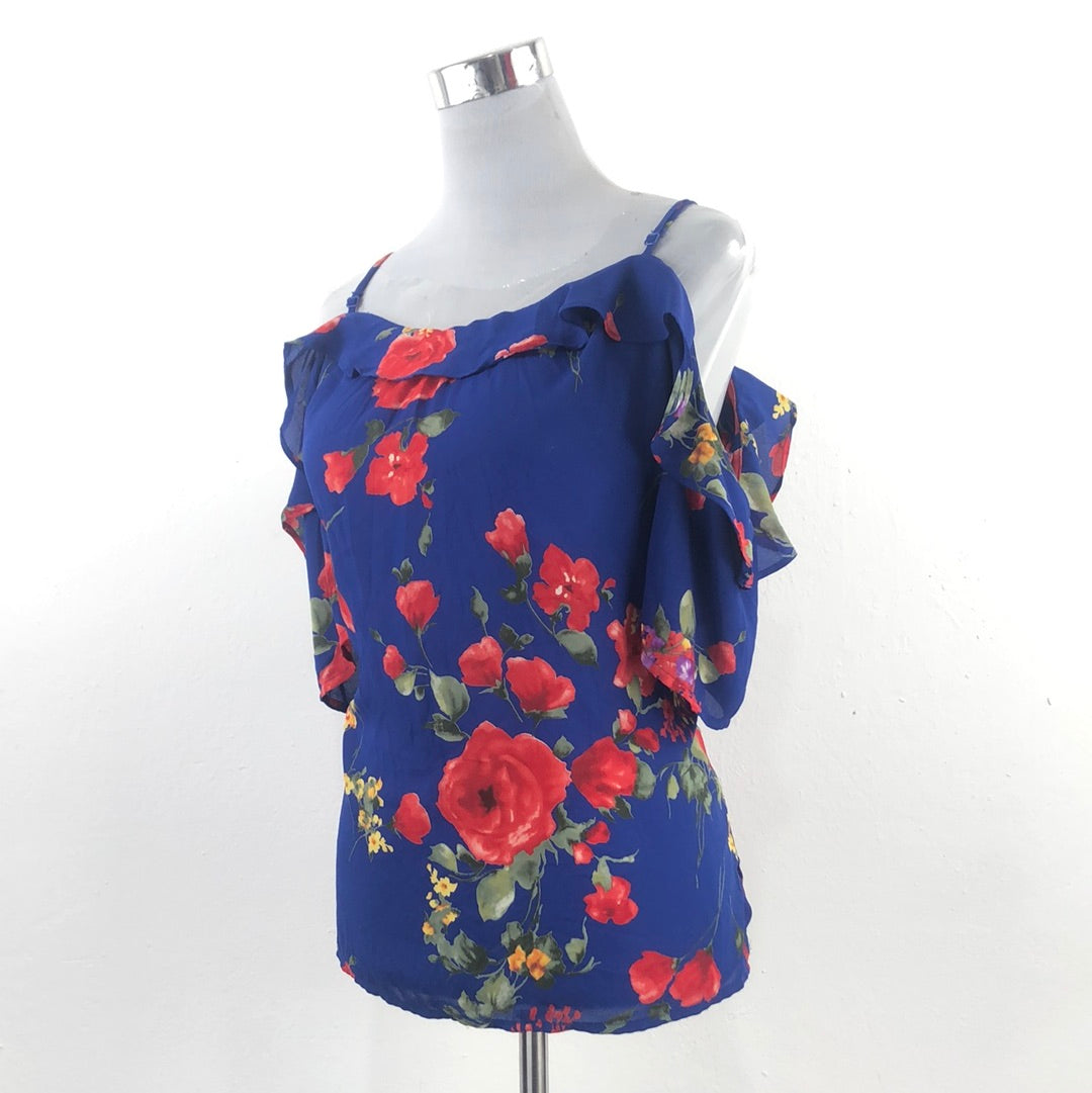 Blusa Azul de Flores Skies Are Blue