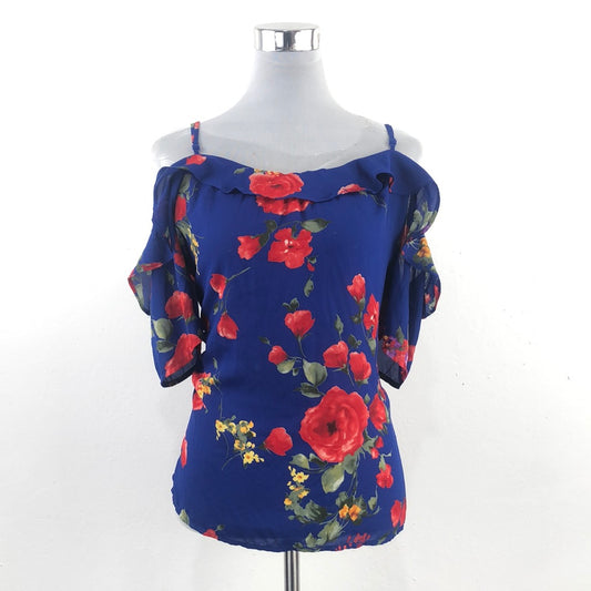 Blusa Azul de Flores Skies Are Blue